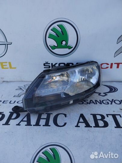 Фара левая Skoda Rapid 2017-2020