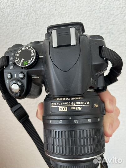 Зеркальный фотоаппарат nikon d3100 18 55 kit