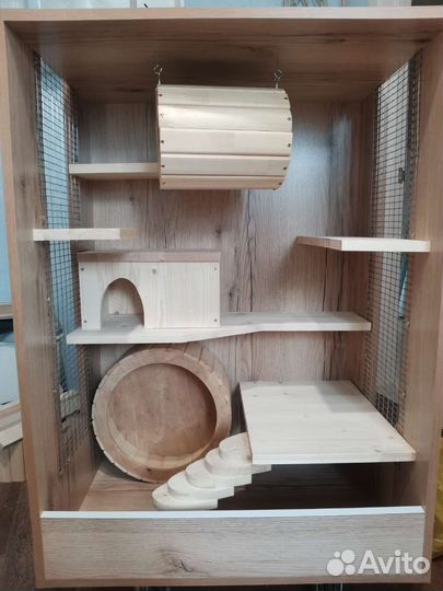 Витрина для дом-х грызунов 95/70/42 