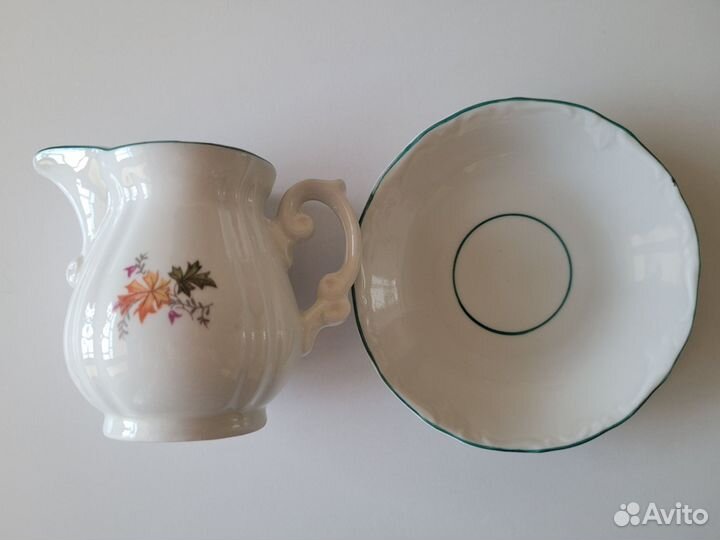 Сахарница и молочник фарфор