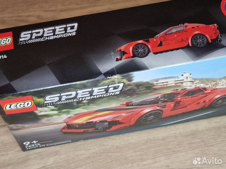 Новый Lego 76914 Ferrari 812 Competizione