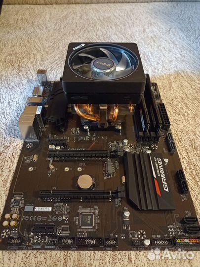 Комплект Ryzen 7 2700X/B450/16GB