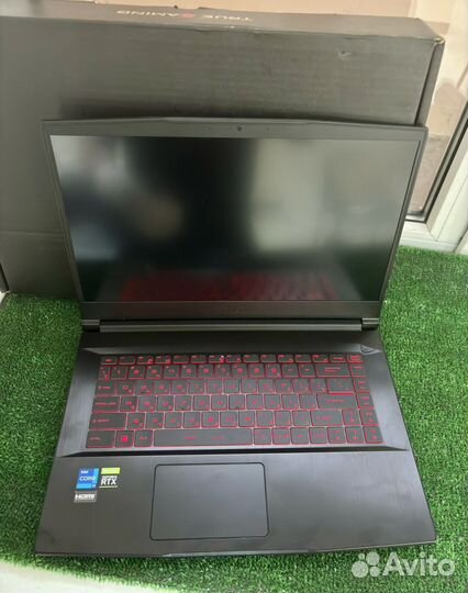 Игровой ноутбук MSi i7/3050/16gb