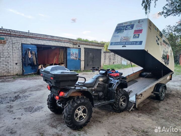 Прицеп для квадроцикла и снегохода