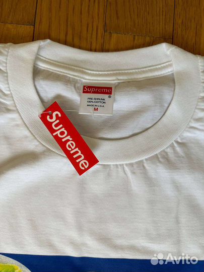 Футболка Supreme Pasta Суприм Паста