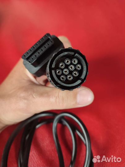 Диагностический кабель OBD2 для BMW 10-pin
