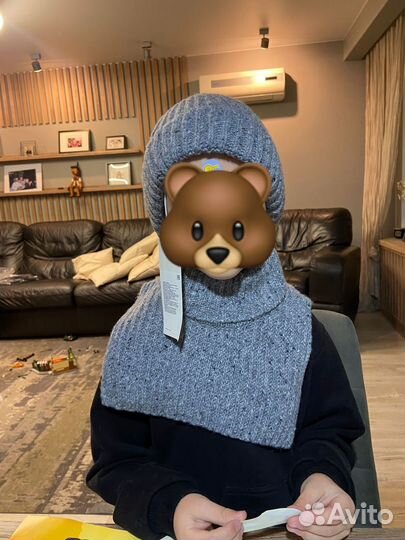 Шапка и манишка arket (комплект) детский