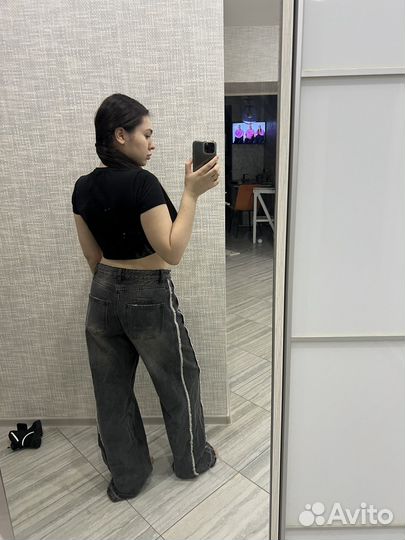 Джинсы sela S с лампасами