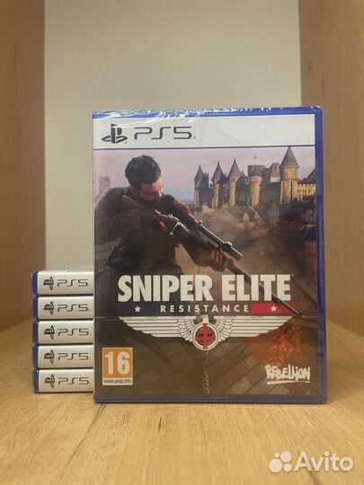 Диск Sniper Elite Resistance PS5 Новый