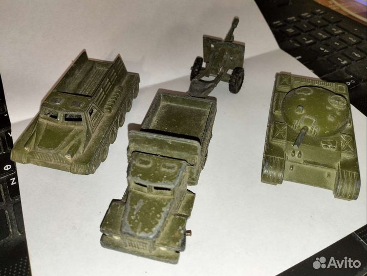 Военная техника игрушки СССР