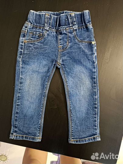 Джинсы для девочки 74