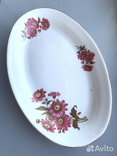 Овальное блюдо СССР