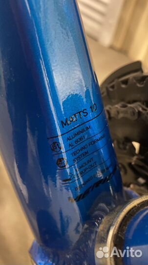 Велосипед горный Merida matts 7.10 (small,15,38см)