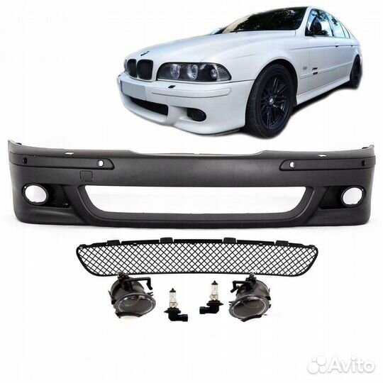 M бампер на bmw 5 e39