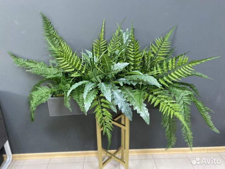 Кашпо с зеленью