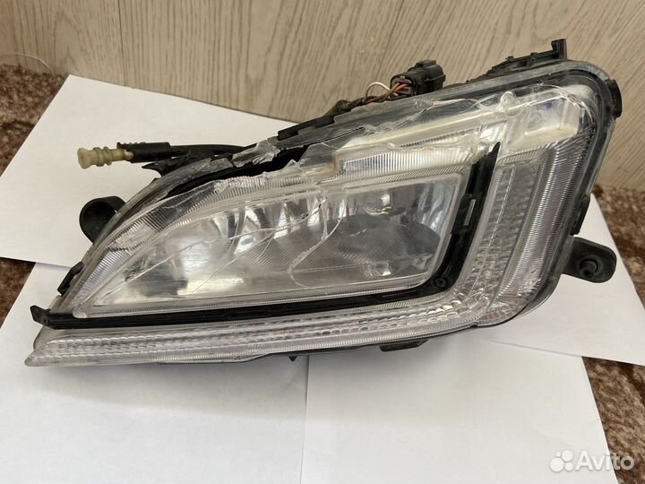 Фара противотуманная на hyundai туссон
