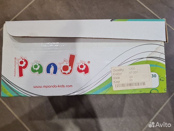 Демисезонные ботинки Panda 29