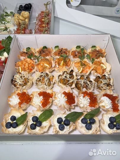 Фуршет банкет кейтеринг закуски доставка еды