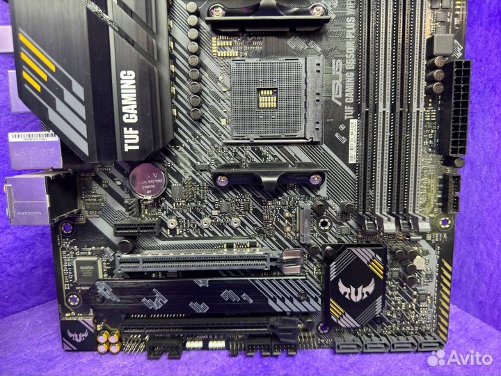 Материнская плата AM4 asus TUF gaming B550 WiFi