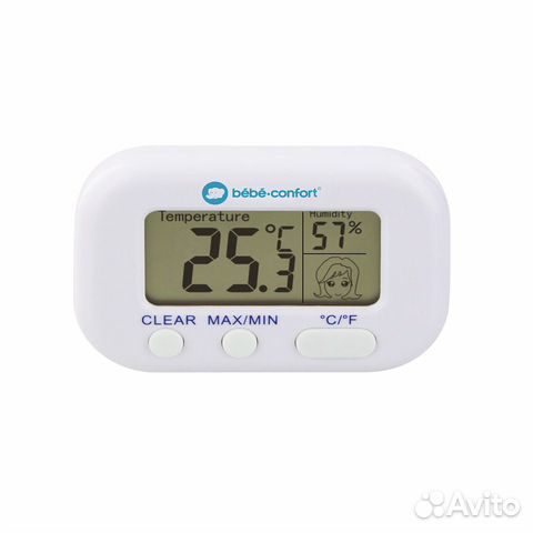 Термометр и гигрометр Bebe Confort домашний влагомер, 2 в 1 (32000269)
