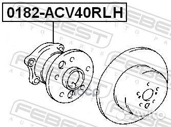 Ступица задн левая toyota camry ACV3#/MCV3# 200