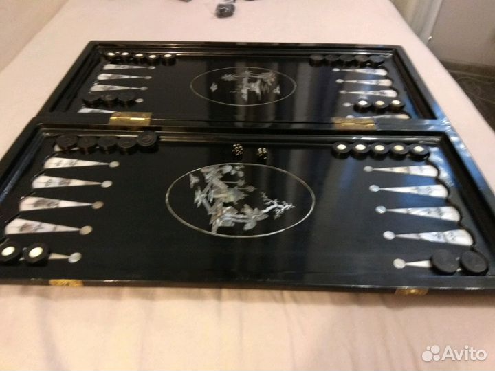 Нарды, шашки, шахматы, перламутр, Вьетнам