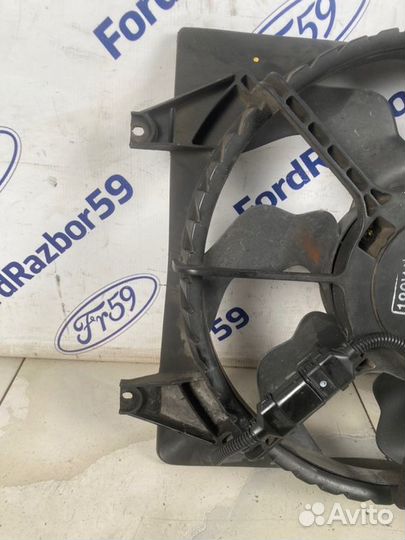 Диффузор с вентилятором Hyundai Santa Fe CM 2.2