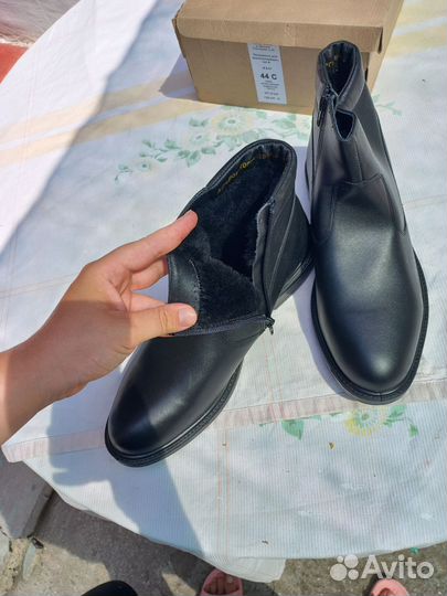Полусапоги натуральная кожа 44 размера