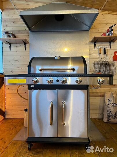 Газовый гриль Anton Oliver 4 SB 2022