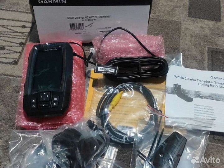 Эхолот garmin striker vivid 4cv /GT20, Refurbished