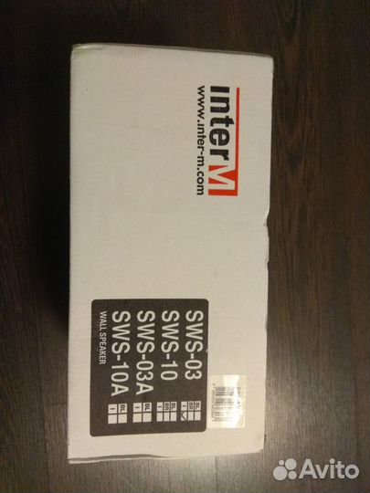 Громкоговорители настенные 2шт. inter-M SWS-03