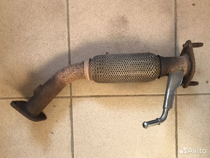 Труба приёмная Rio 3, Solaris 1