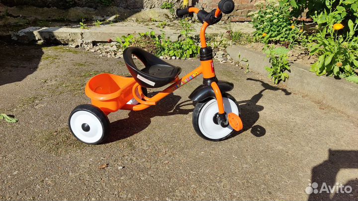 Велосипед трехколесный детский без ручки