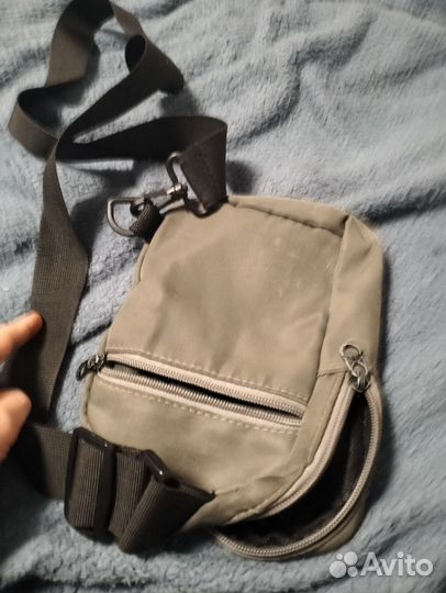 Сумка серая