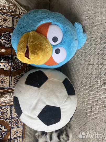 Игрушка мишка, мячик, щенок, ангри бердс