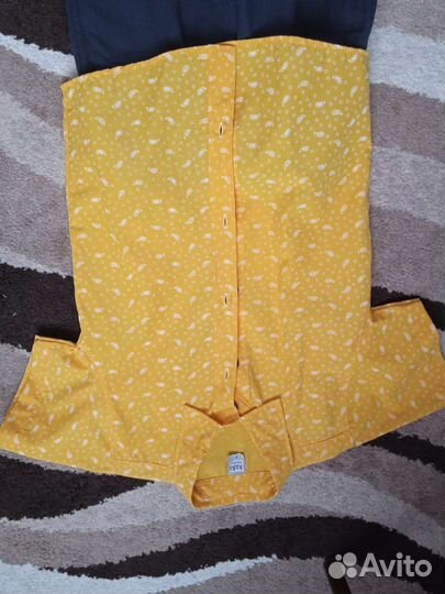 Рубашка и брюки-джинсы