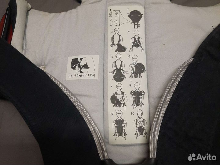 Эргорюкзак babybjorn слинг