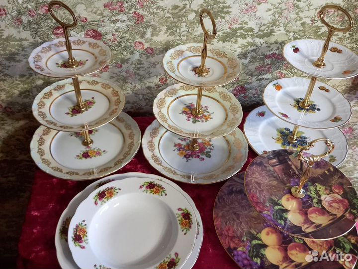 Фруктовницы(этажерки,горки) Царская Охота Чехия