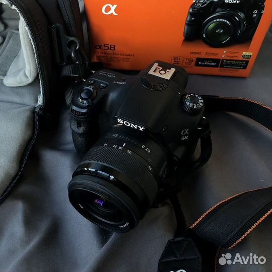 Зеркальный фотоаппарат sony A58