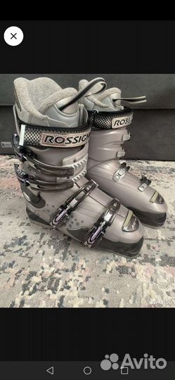 Горнолыжные ботинки 25.5 размер. Русский 37-38