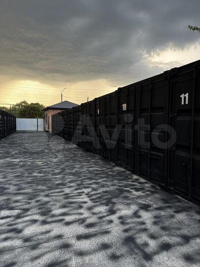 Склад контейнер аренда 15 м²