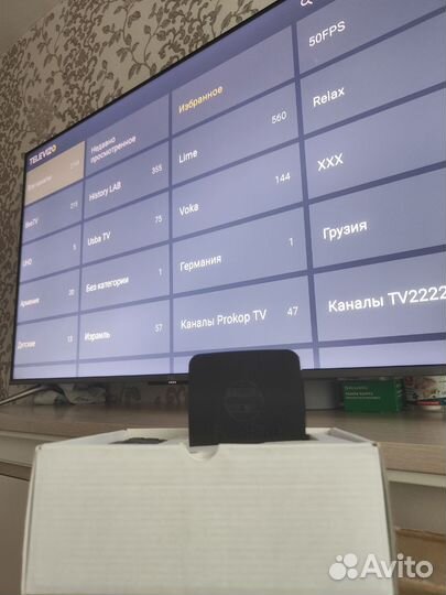 Прошитая тв приставка Rasse Android/2000 каналов