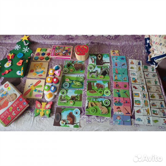 Развивающие игрушки пакетом