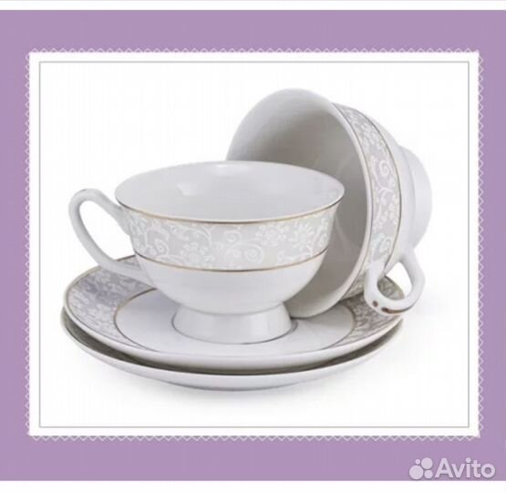 Набор столовой посуды новый