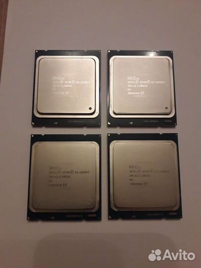 Процессоры Intel Xeon E5-1650v2 6 яд E5-1620v2 4яд