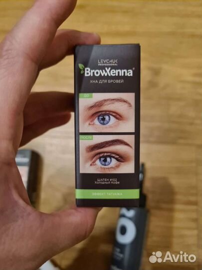 Хна для бровей brow henna