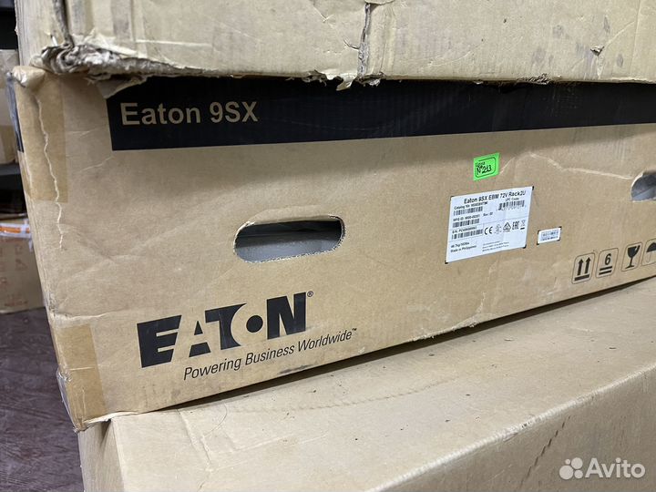 Eaton 9SX EBM 72V Rack2U ибп ID213