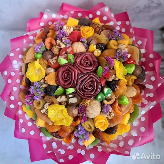 Вкусные подарки букеты
