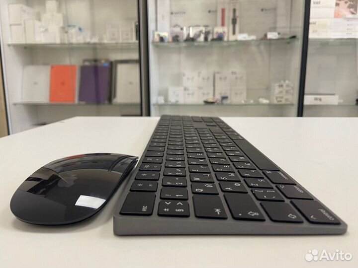 Комплект Apple Keyboard 2 + Mouse 2 Space Gray