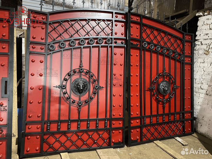 Кованые ворота